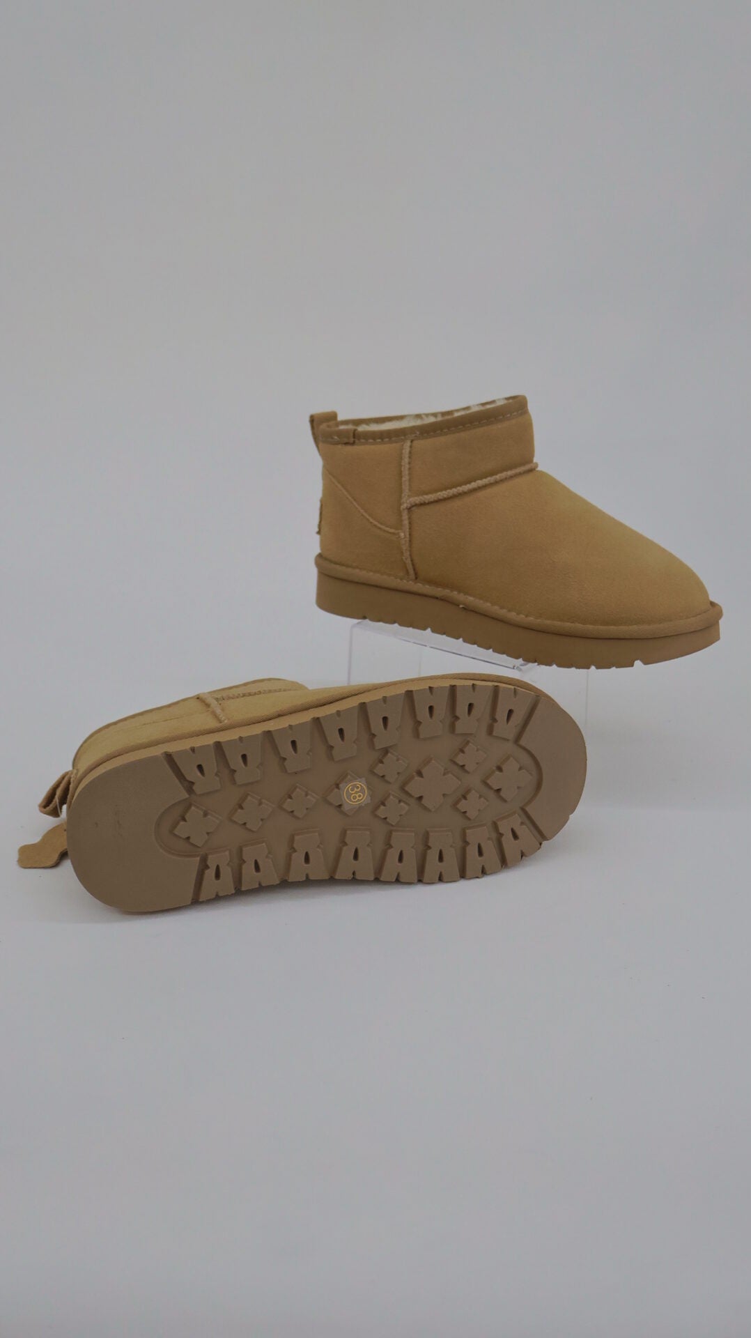 STIVALETTI BEIGE