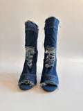 STIVALETTI DARK DENIM (39)