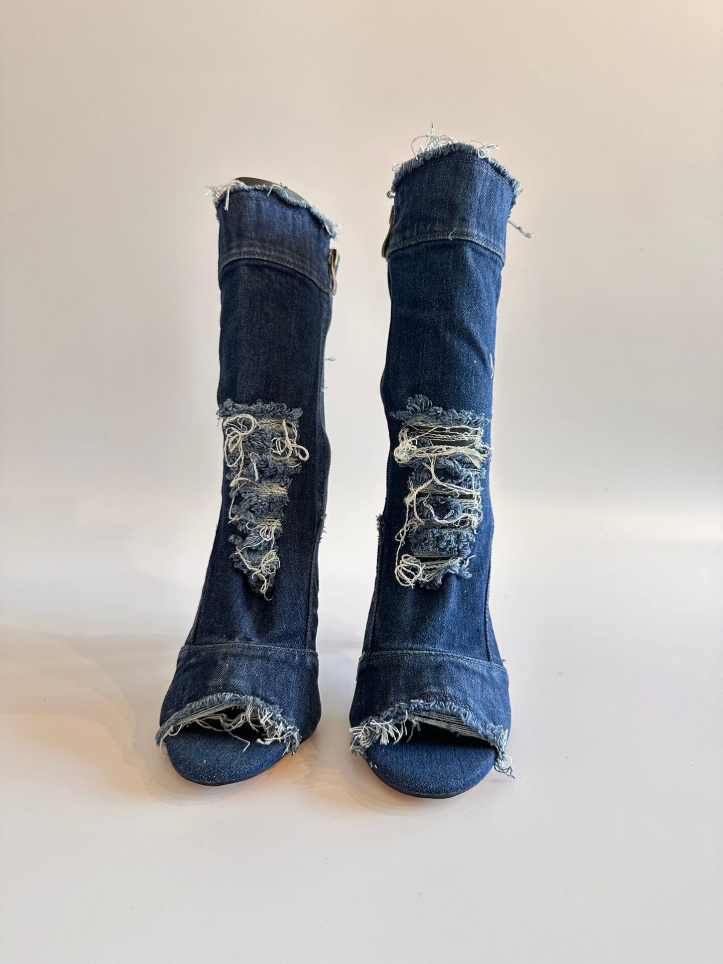 STIVALETTI DARK DENIM (39)