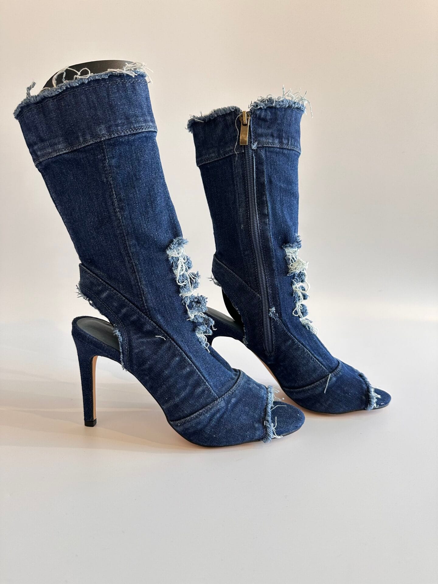 STIVALETTI DARK DENIM (39)