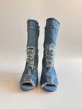 STIVALETTI LIGHT DENIM (39)