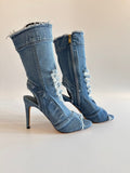 STIVALETTI LIGHT DENIM (39)