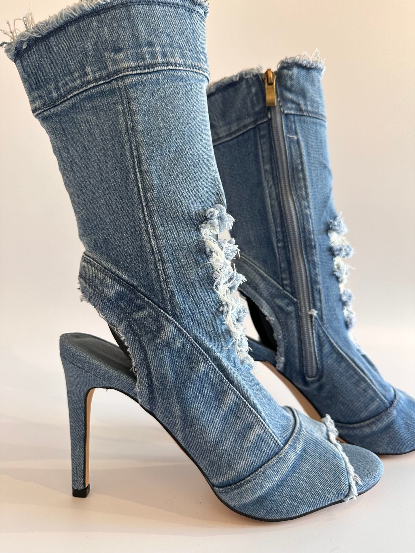 STIVALETTI LIGHT DENIM (39)