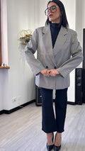 BLAZER DOPPIO PETTO A SCACCHI