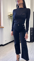 MAGLIA CASHMERE NERA