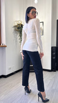 MAGLIA CASHMERE PANNA