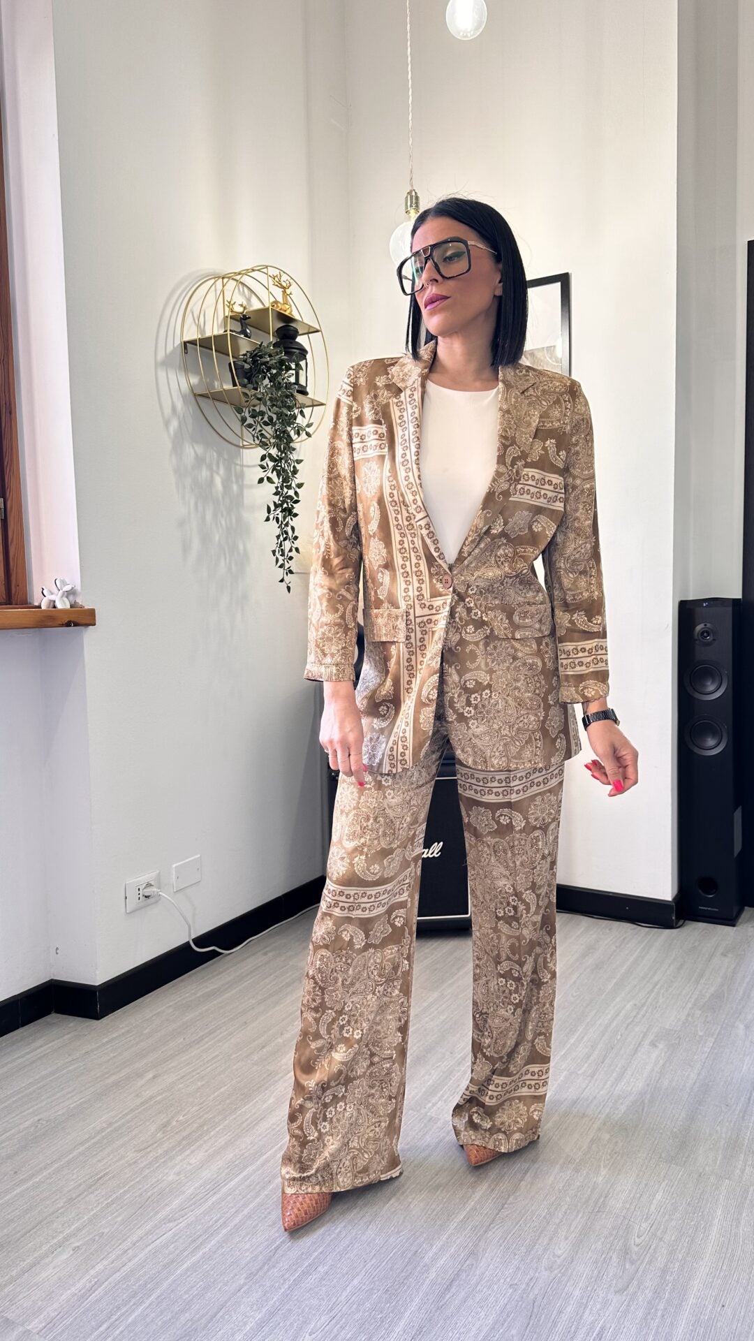TAILLEUR FANTASIA ECRU (S/M)