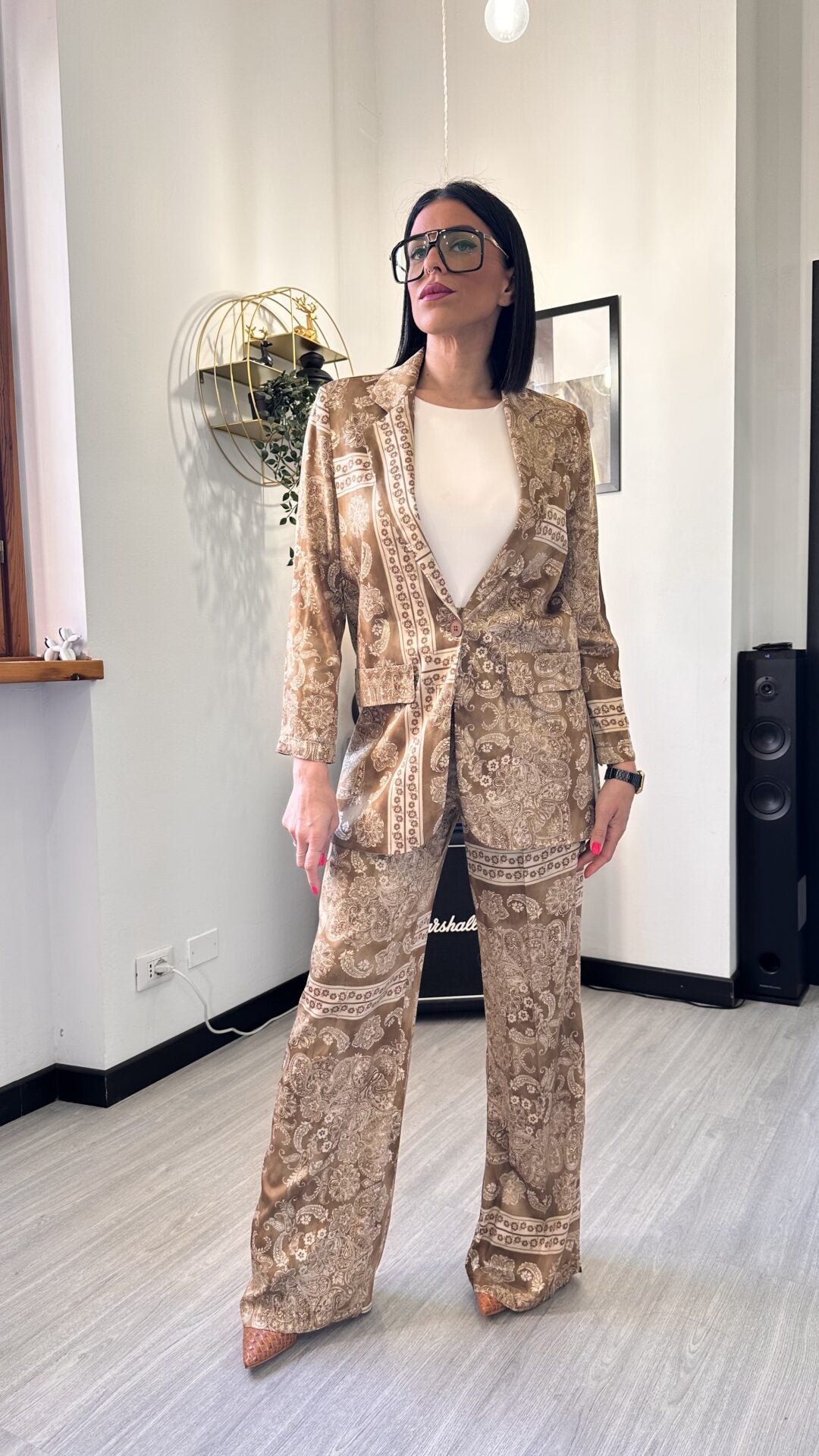 TAILLEUR FANTASIA ECRU (S/M)