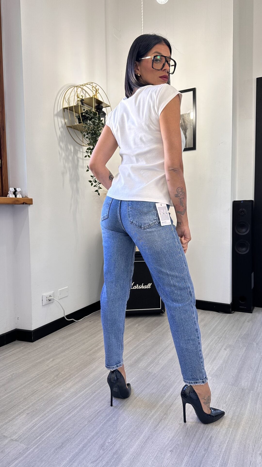 T-SHIRT BIANCA SLIM
