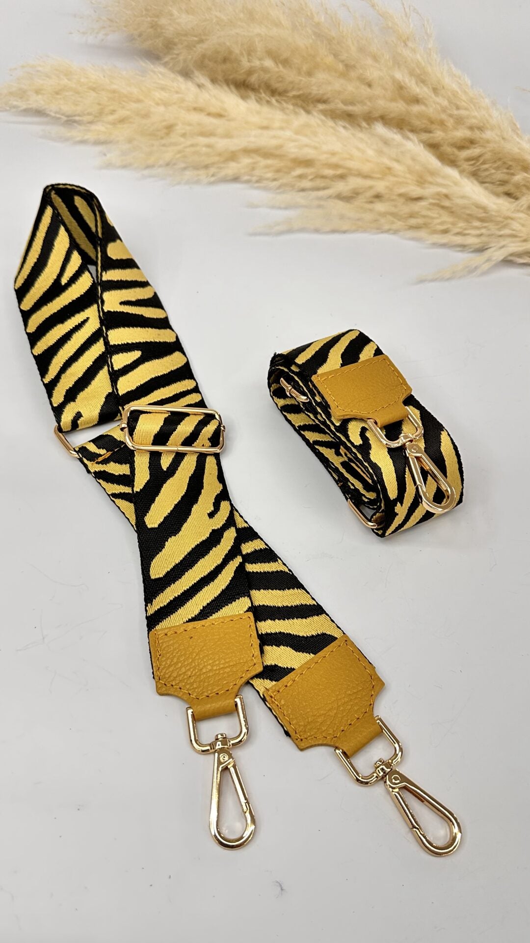 TRACOLLA BORSA ZEBRA GIALLO