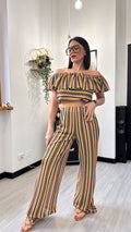 COORDINATO MULTICOLOR GIALLO