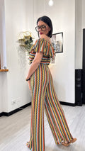 COORDINATO MULTICOLOR GIALLO