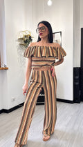 COORDINATO MULTICOLOR BEIGE