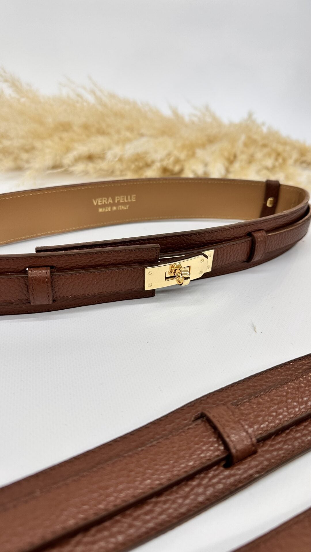 CINTURA BIRKI MARRONE