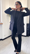 BLAZER NERO OVER