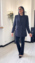 BLAZER NERO OVER