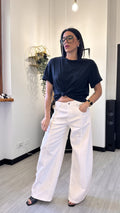 T-SHIRT CON NODO NERA