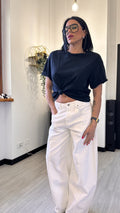 T-SHIRT CON NODO NERA