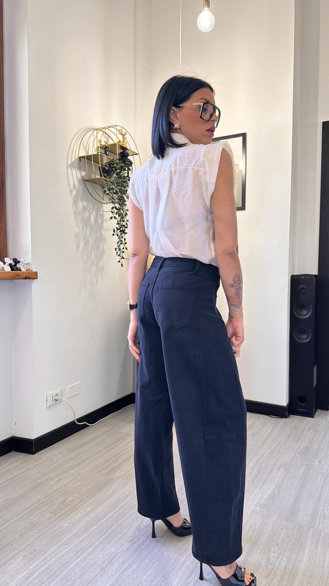 CAMICIA A PALLONCINO OVER