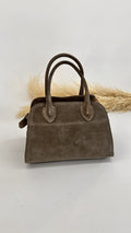 MINI BAULETTO SCAMOSCIATO BEIGE