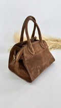 MINI BAULETTO SCAMOSCIATO CAMEL