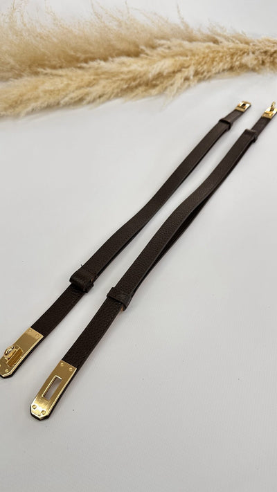 CINTURA BIRKI SLIM TESTA DI MORO