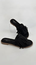 CIABATTINA CON FRANGE NERA