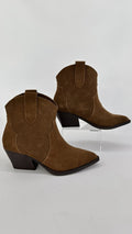 TEXANO BASSO TRAFORATO SCAMOSCIATO CAMEL