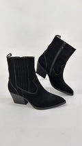 TEXANO BASSO SCAMOSCIATO NERO
