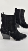 TEXANO BASSO SCAMOSCIATO NERO