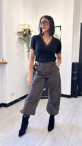 PANTALONE CARGO TESTA DI MORO