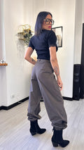 PANTALONE CARGO TESTA DI MORO
