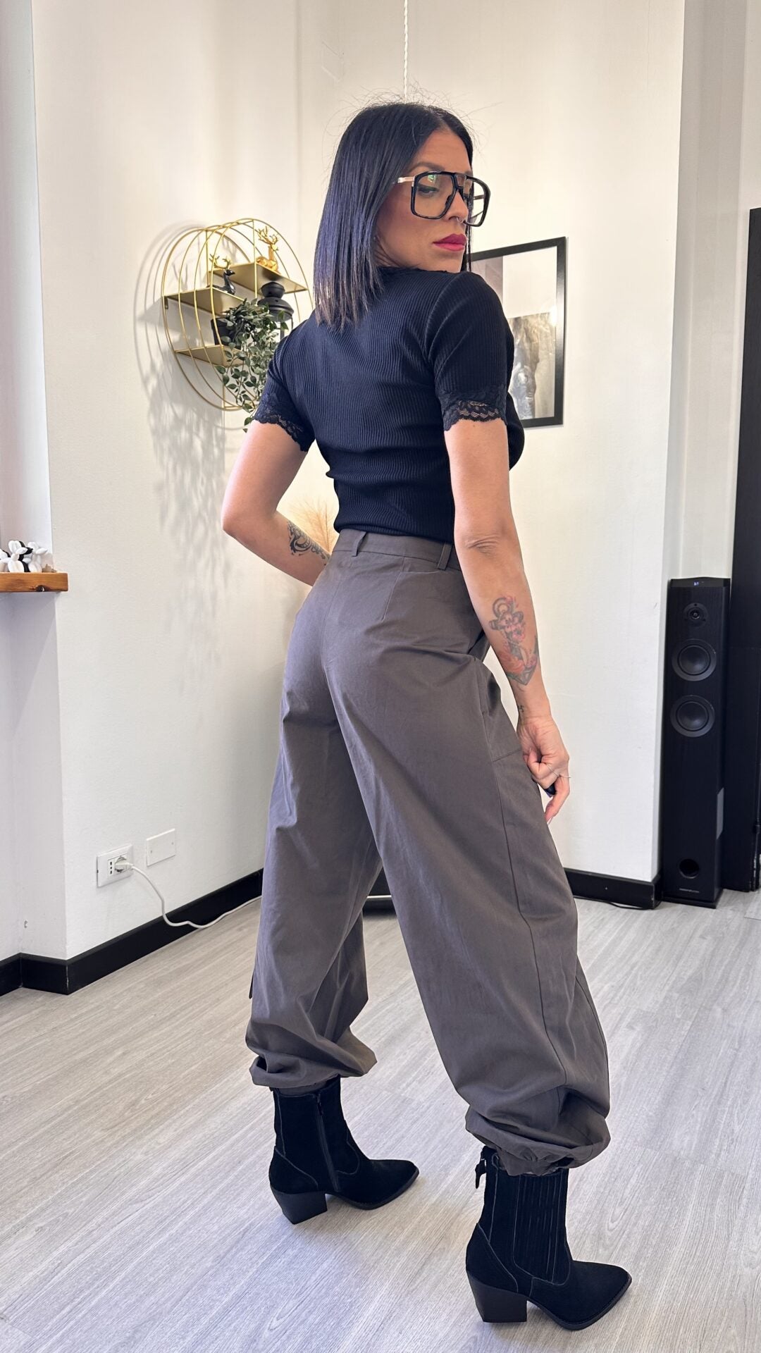 PANTALONE CARGO TESTA DI MORO