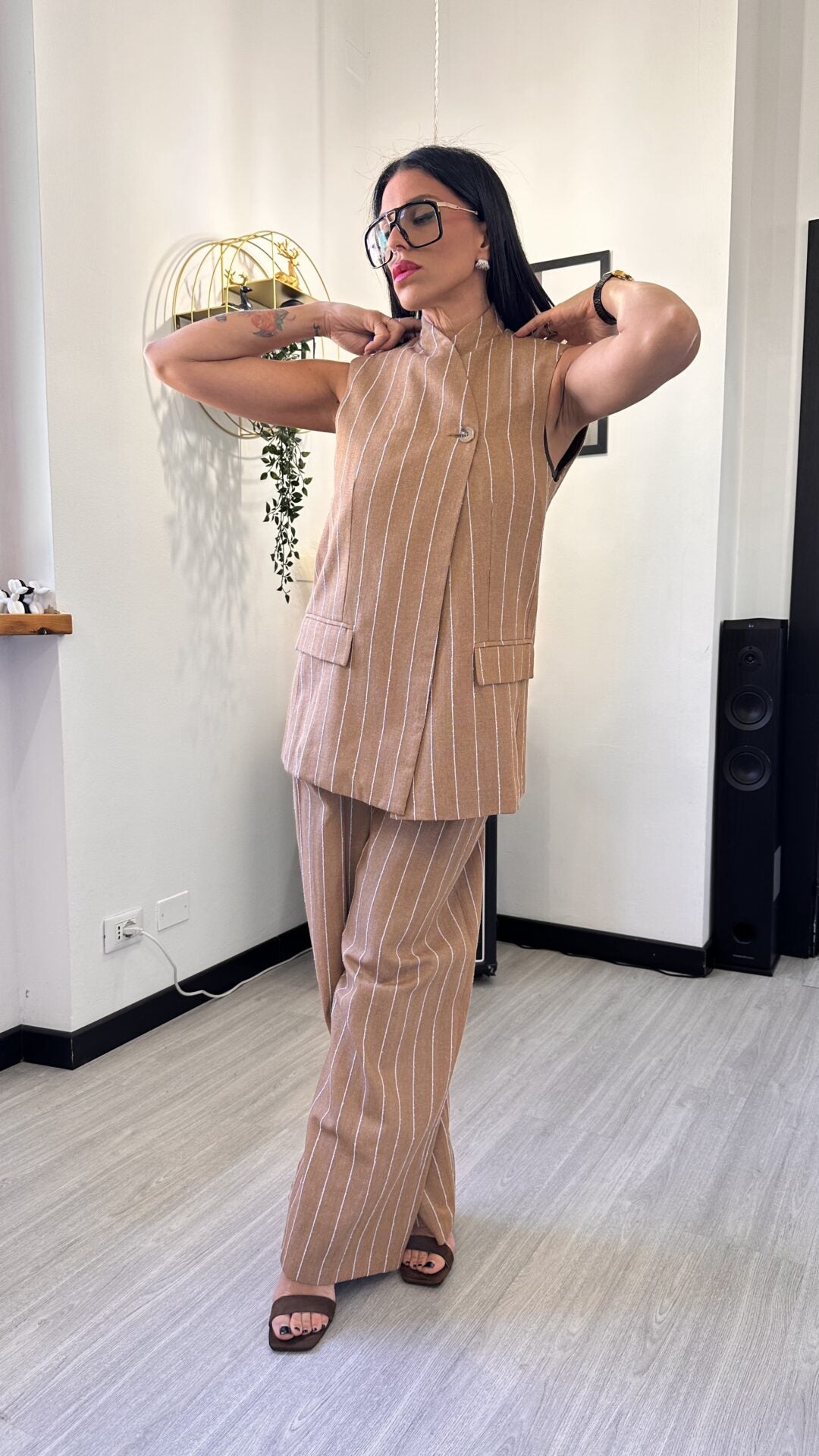 COORDINATO GLAM TABACCO