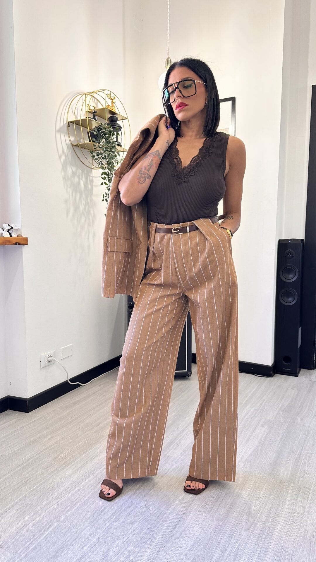 COORDINATO GLAM TABACCO