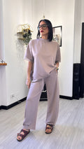 PANTALONE TUTA BAGGY FANGO