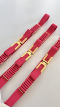 CINTURA ELISABETTA FUCSIA ORO