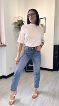 0952 JEANS SIGARETTA SCURI