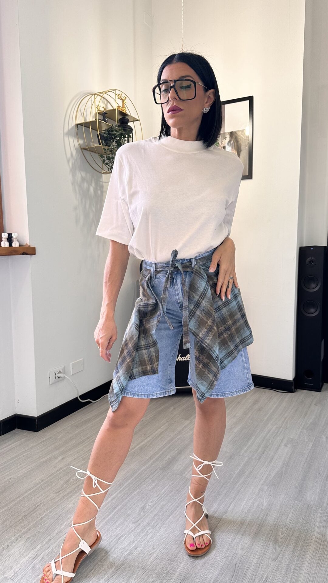 7557 JORTS CON CAMICIA IN VITA