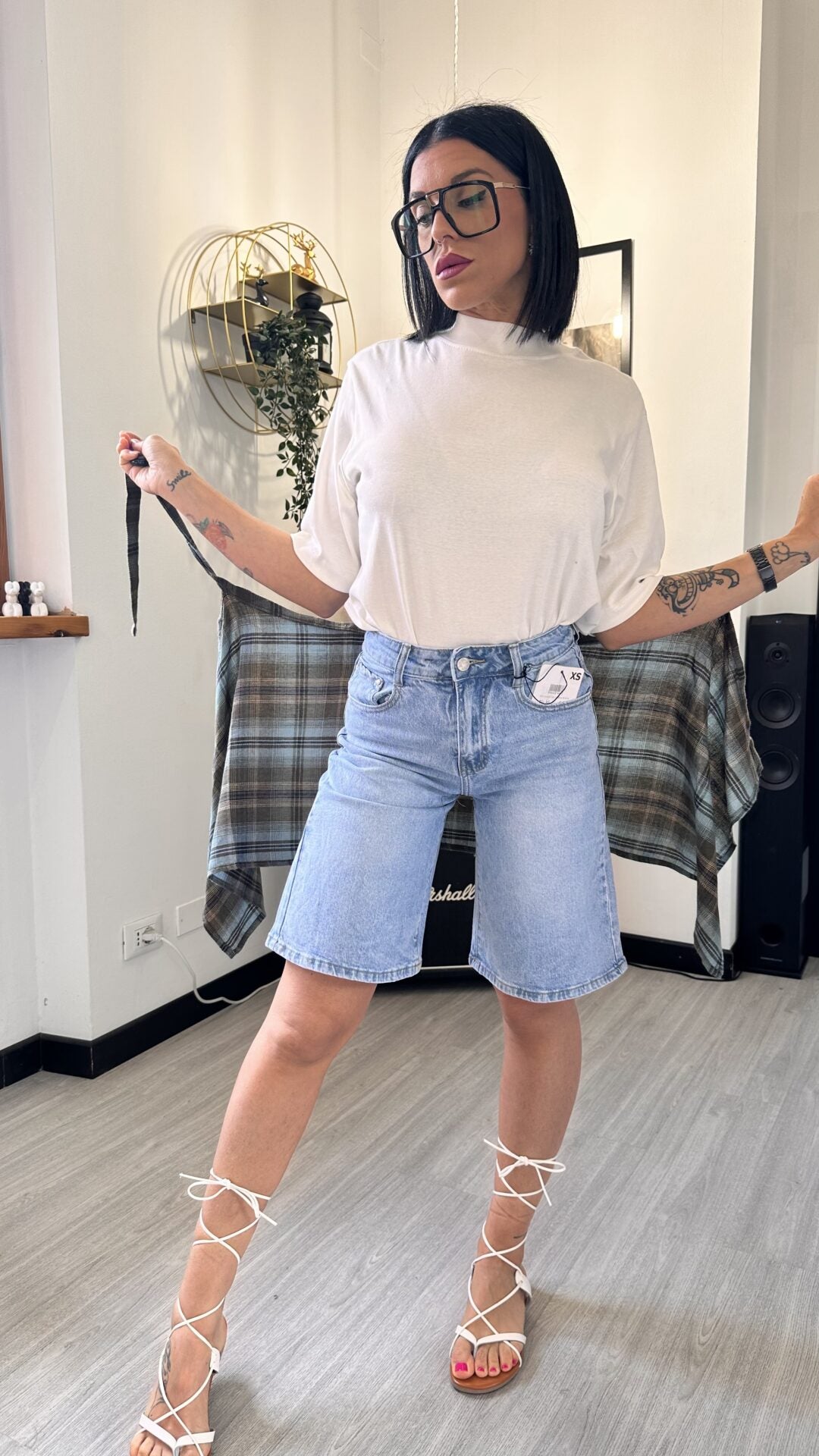 7557 JORTS CON CAMICIA IN VITA