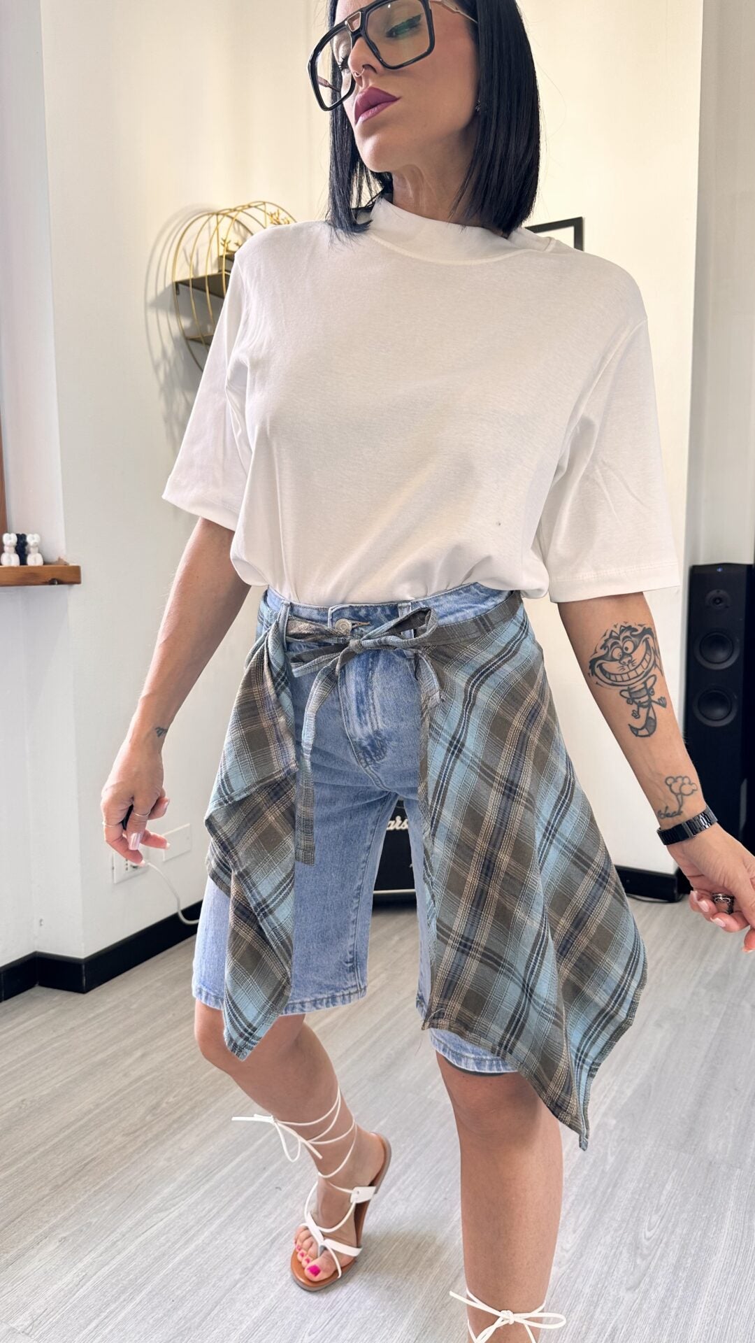 7557 JORTS CON CAMICIA IN VITA