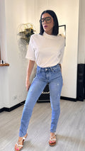 3569 JEANS SKINNY CHIARO/SCURO