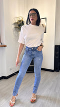 3569 JEANS SKINNY CHIARO/SCURO