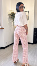 JEANS LEOPARDATO ROSA (XS/L)