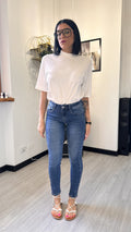 2852 JEANS SKINNY SCURO