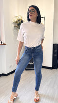 2852 JEANS SKINNY SCURO