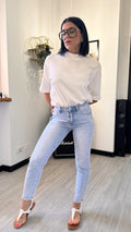 0018 JEANS SKINNY CHIARO