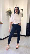 897 JEANS SKINNY NERO