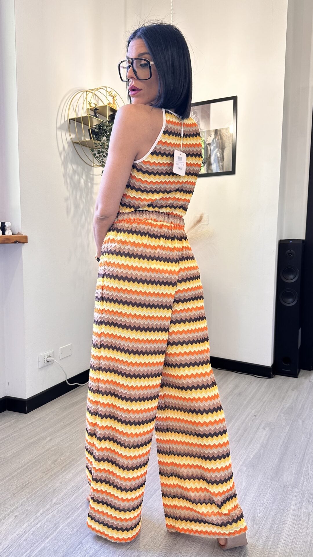 COORDINATO MULTICOLOR SCURO