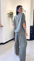 COORDINATO CON CAMICIONA MILITARE
